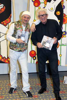 Jens Krumpholz mit Max Winter. Foto: Andrea Pollak