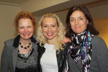 Kirsten Kummert, Tanja Seehofer und Hermine Linnemann. Foto: Andrea Pollak