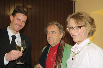 Alexis Schnitzenbaumer, Herbert Maier-Unkenhuser und Antoinette von Arnim. Foto: Andrea Pollak