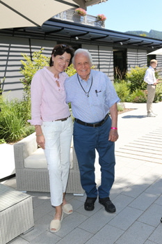 Nicola Schnelldorfer und Eckart Witzigmann