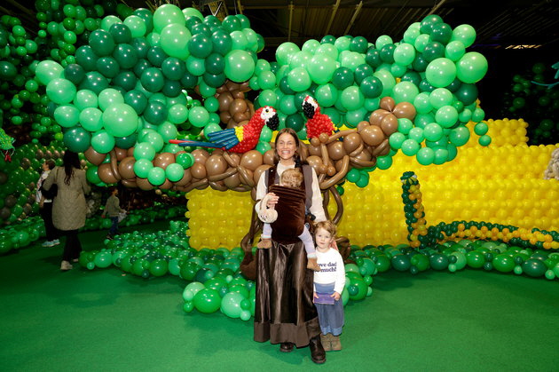 Christina von Hassel und Tochter Mafalda und Tochter Appolonia