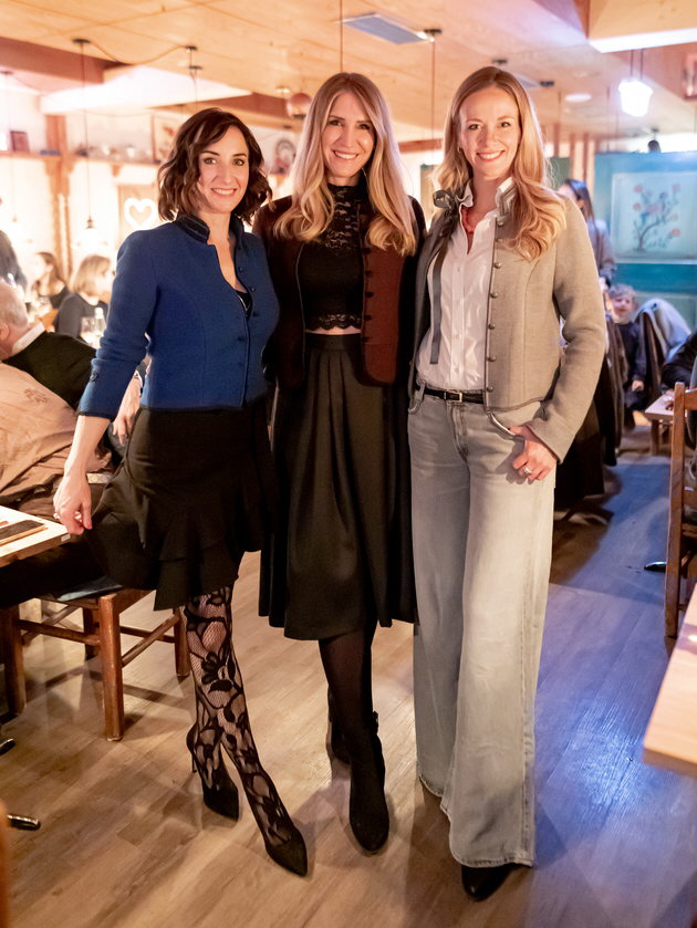 Mariele Litzlfelder, Anja Gra?fin von Keyserlingk, Stephanie Teicher. Foto: Matthias Rüby Mariele Litzlfelder, Anja Gra?fin von Keyserlingk, Stephanie Teicher. Foto: Matthias Rüby