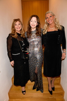 Judith Epstein (Vorsitzende der Gesellschaft zur Frderung Jdischer Kultur und Tradition e.V.), Vicky Leandros ,Karin Baumller-Sder