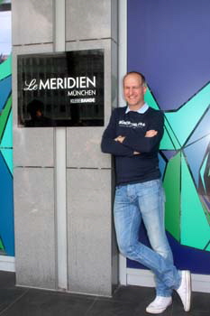Frank Beiler General Manager Le Meridien Mnchen. Foto: Andrea Pollak