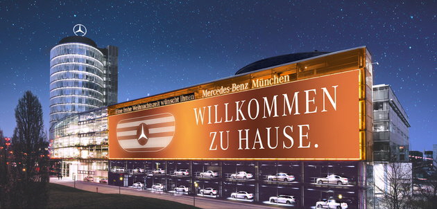 Willkommen zu Hause - Mercedes-Benz Mnchen - Adventskalender 2025_01