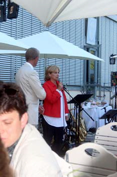 Claudia Trott, Geschftsleitung Schlosscafe im Palmenhaus. Foto: Andrea Pollak
