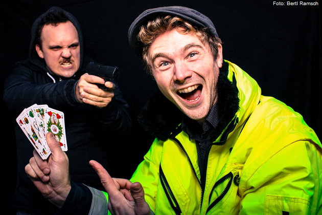 Willkommen beim �Dinnerkrimi�. Foto: Bertl Ramsch