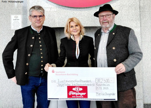 Wolfgang Dichtl, Marisa Steegm�ller, Walter Weinzierl. Foto: H�tzelsperger