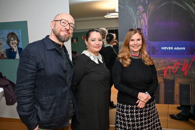 Jan Kuck, Judith Epstein, Isabel Bernheimer. Foto: Hannes Magerstaedt