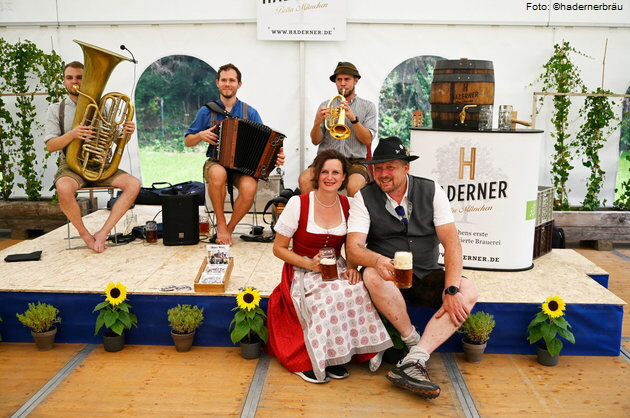 Marta und Thomas Girg. Foto: �hadernerbr�u