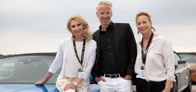 Eva Lind, Bernd Doepke, Stephanie Kuffler. Fotos: BMW