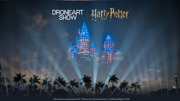 DroneArt Show: Harry Potter in M�nchen