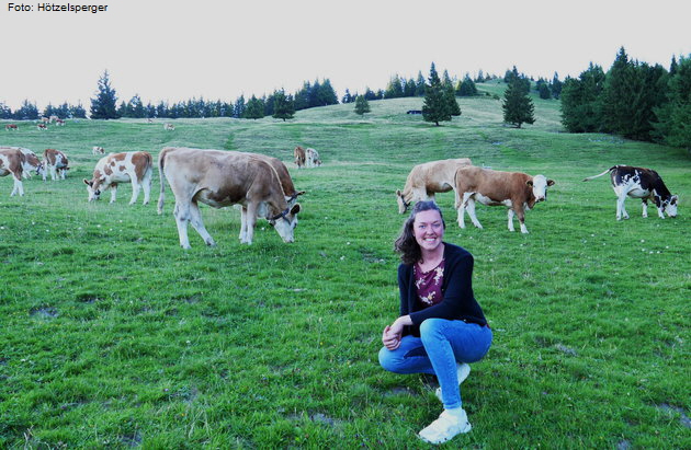 Sennerin Maria Praxenthaler. Foto: H�tzelsperger