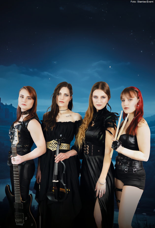 Keltania am 4. M�rz im Backstage Club. Foto: Starrise-Event