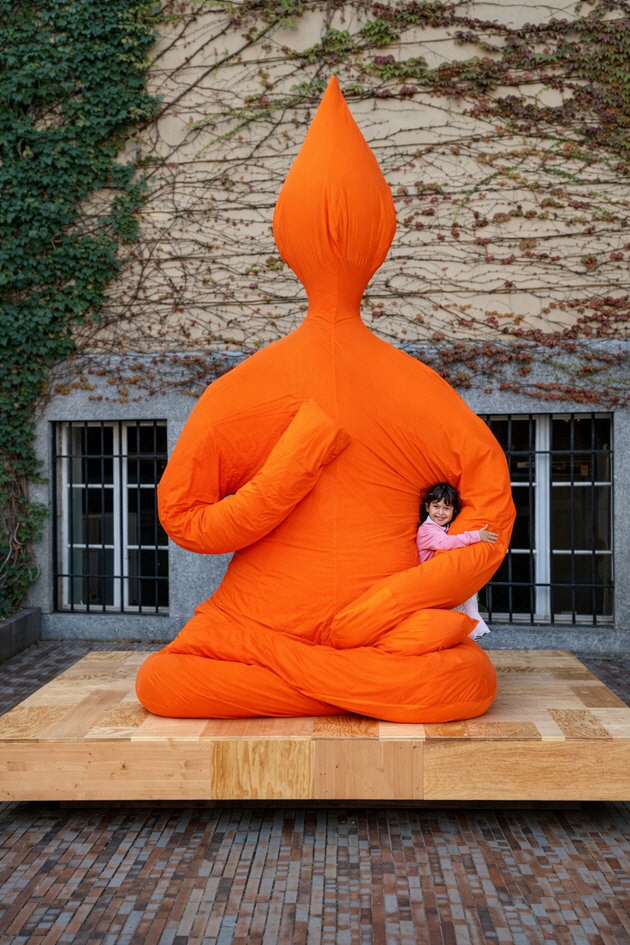 The Happy Buddha am Museum der Kulturen Basel. Foto: Eda Phanlert Sriprom